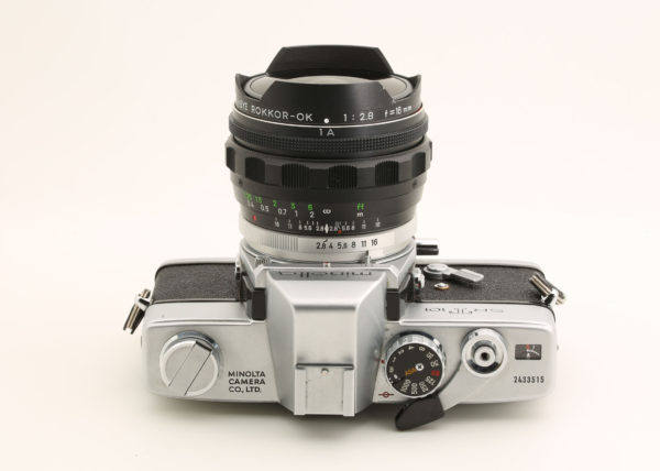 MC FISH-EYE ROKKOR-OK 16mm / f2.8 (1969年) (MINOLTA ミノルタ)