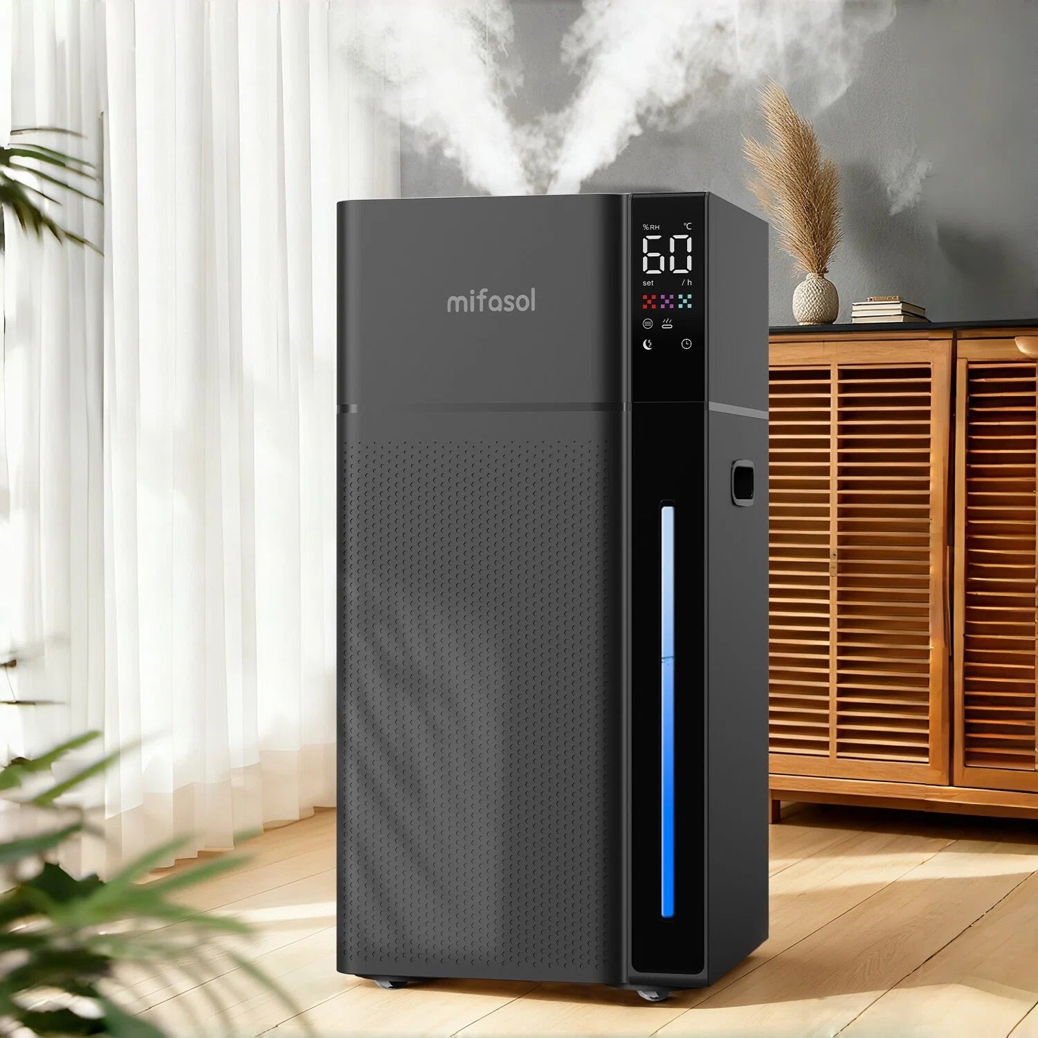 加湿器 ハイブリッド式 スチーム式 大容量20L 業務用 加熱式 +超音波式