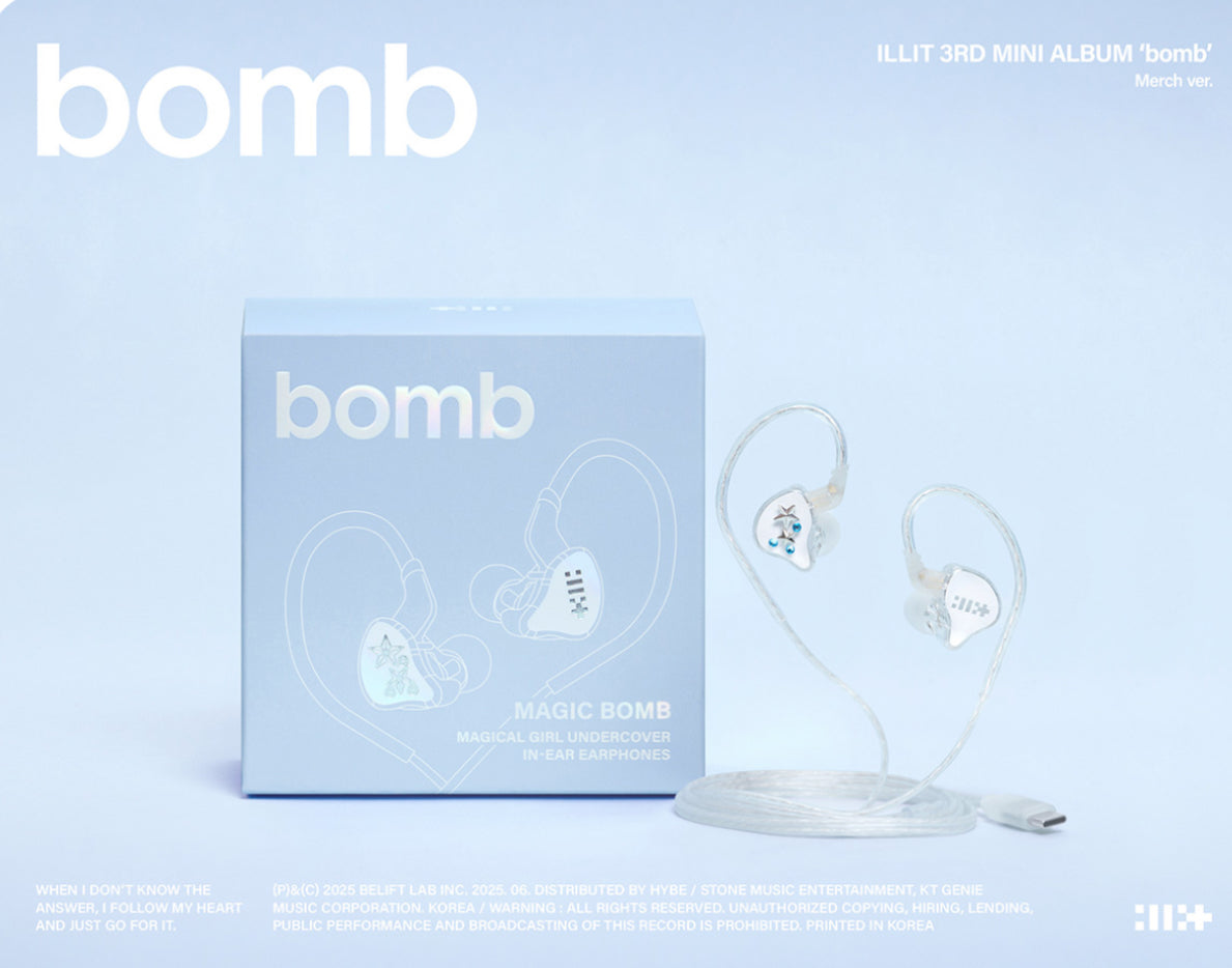 ILLIT - BOMB 3rd Mini Album Merch Ver – K-STAR