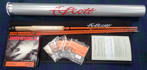 SCOTT（スコット グラスロッド）、FS663/4がお嫁にいきますので