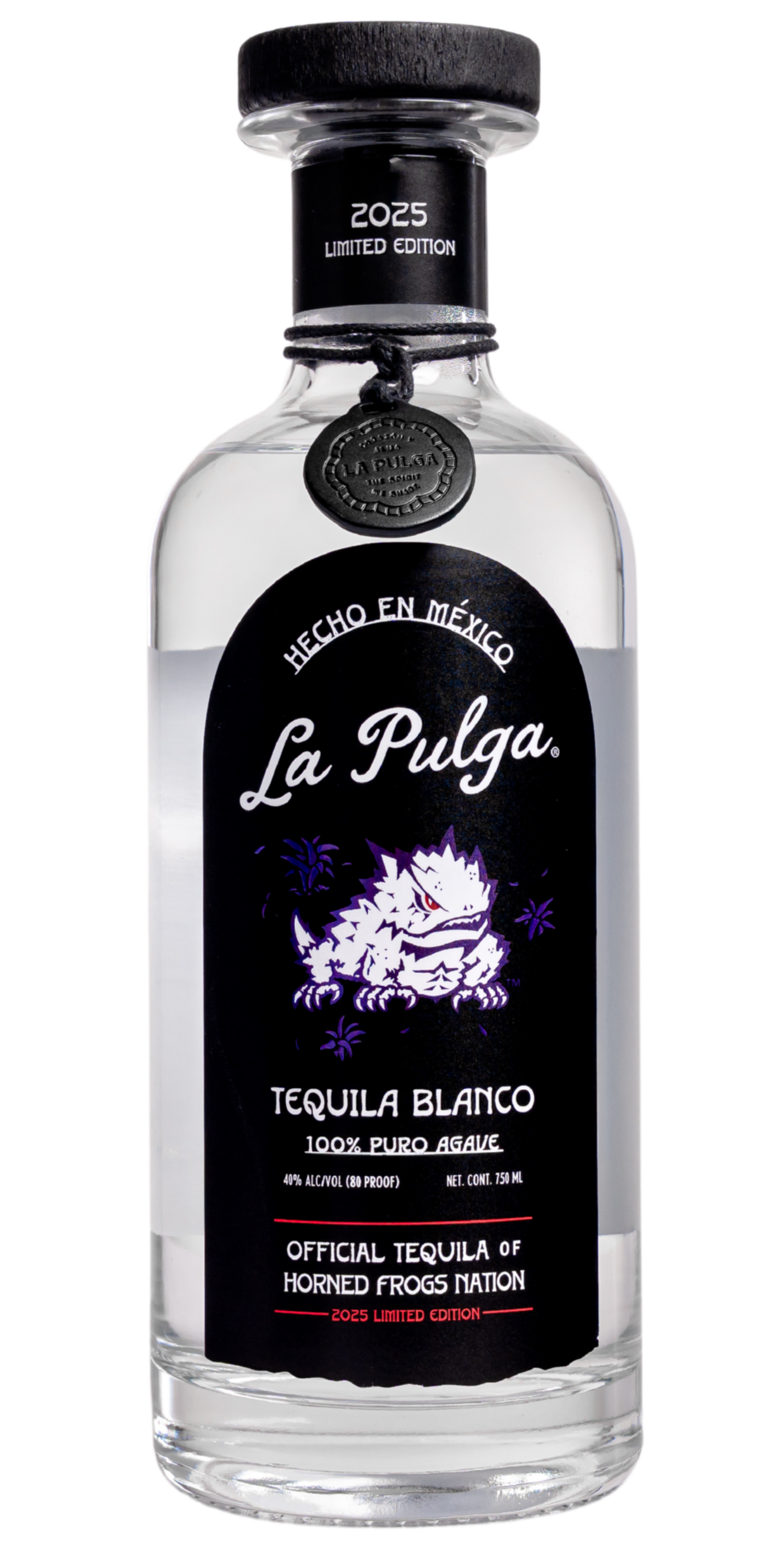 LA PULGA 2025 LIMITED EDITION HORNED FROG TEQUILA BLANCO – La