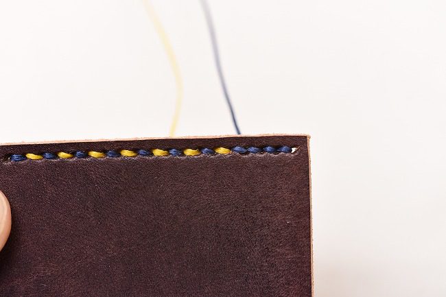 革をきれいに縫い合わせる方法とコツ | レザークラフト入門講座