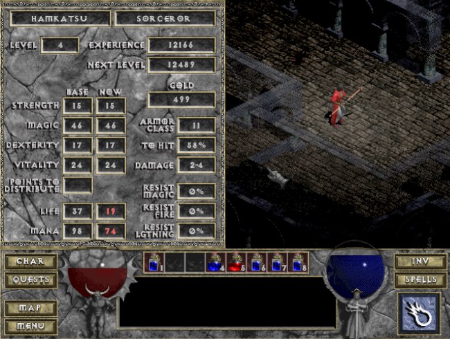 初代Diablo（GOG版）をプレイ - 徒然ちょっとメモ'