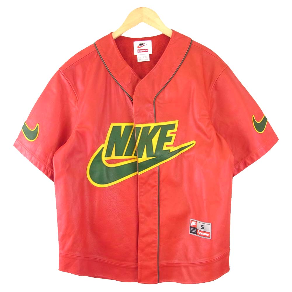 Supreme シュプリーム 19AW CK6221-687 ナイキ NIKE Leather Baseball