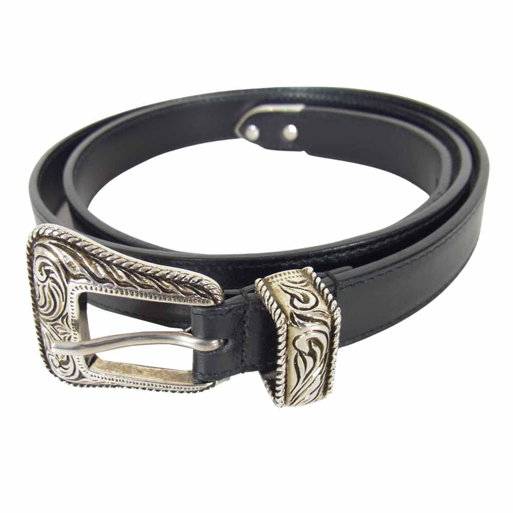 SAINT LAURENT サンローラン 346571 ウエスタン バックル レザー