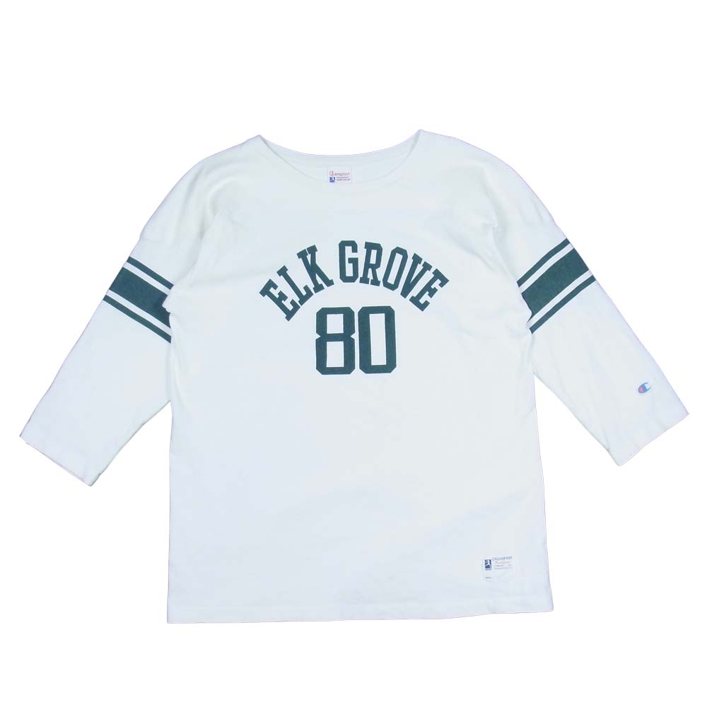 Champion チャンピオン ランタグ 復刻 カレッジロゴ フットボール T