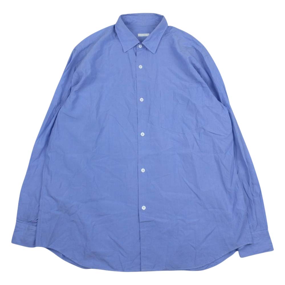 COMOLI コモリ 20AW S03-02001 コットン コモリシャツ 長袖 シャツ