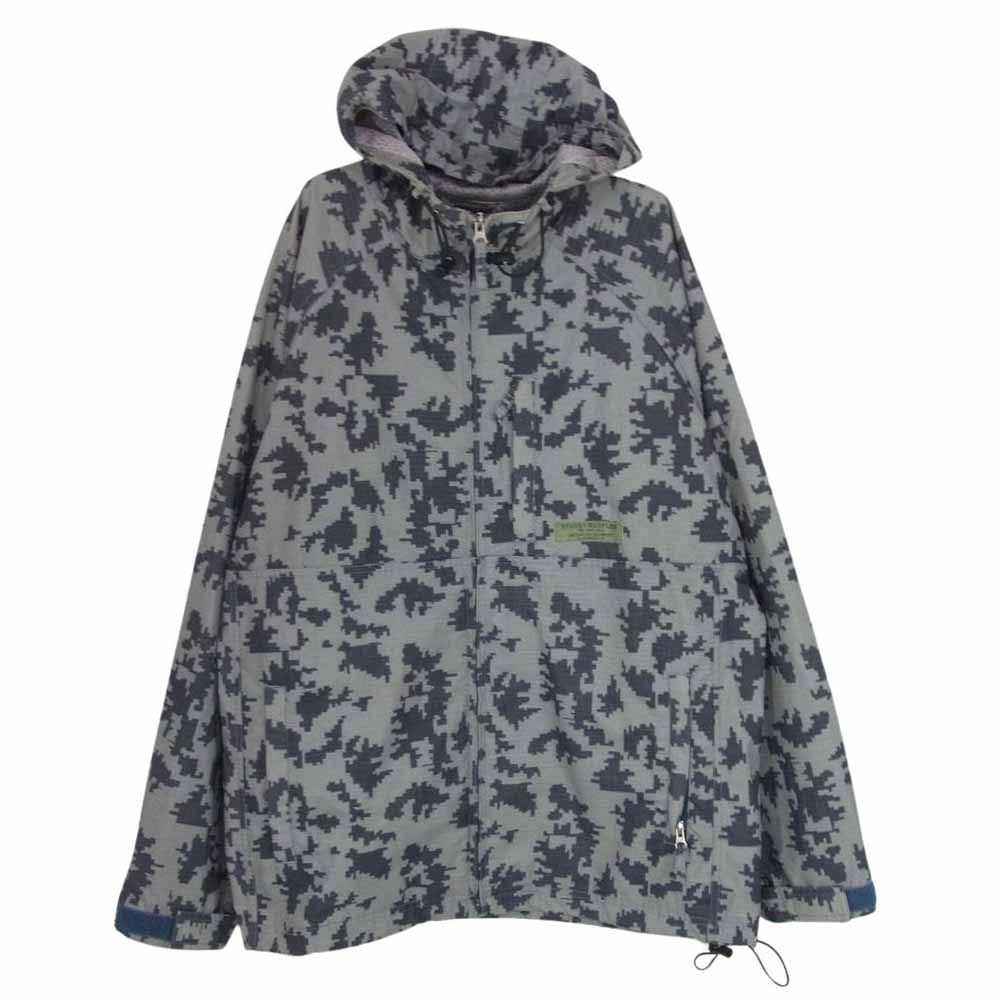 STUSSY ステューシー 90s オールド デジタルカモ デジカモ柄 ジップ