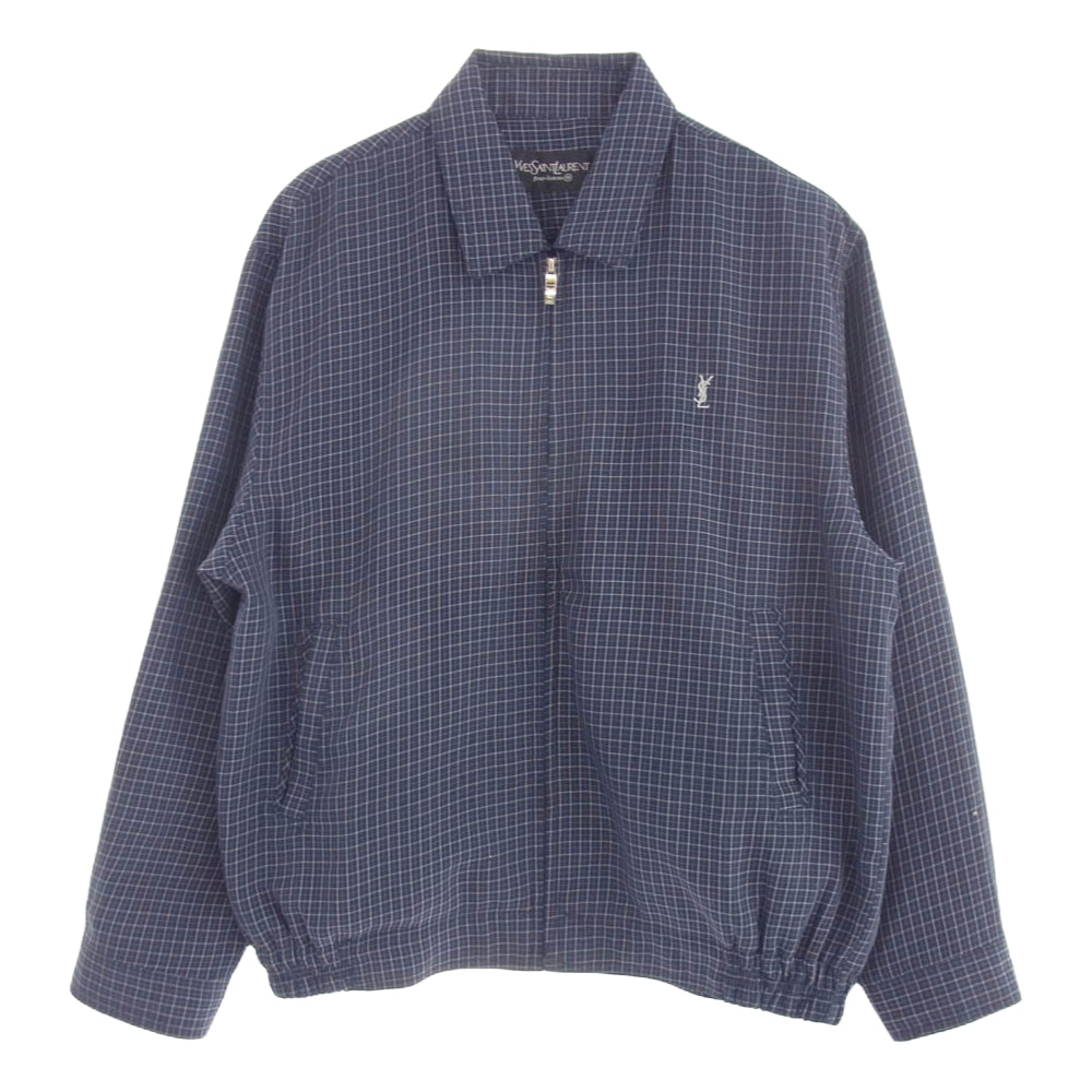 YVES SAINT LAURENT イヴサンローラン チェック スウィング トップ