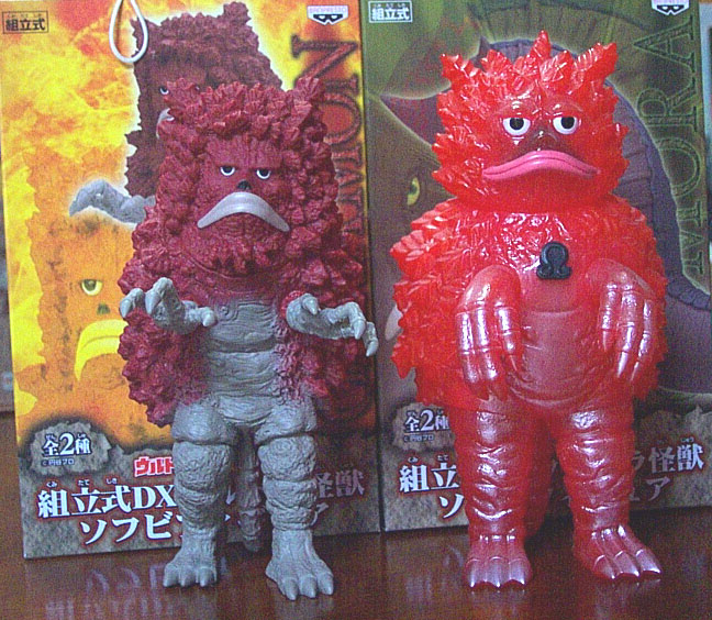 バンプレスト ガラモン 組立式DXウルトラ怪獣ソフビフィギュア