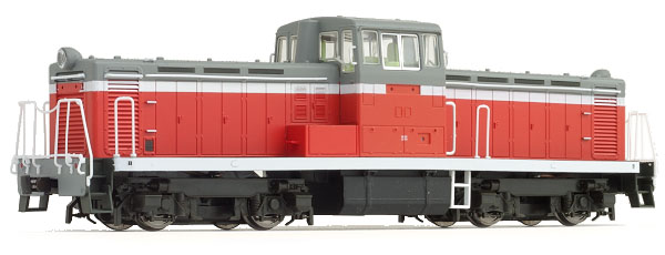 DD13 第6次車／前照灯1灯タイプ 朱色 トラムウェイ