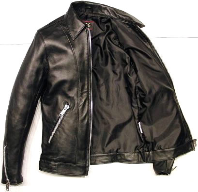 666 LJM-18 70's パンクスタイル シングル レザージャケット