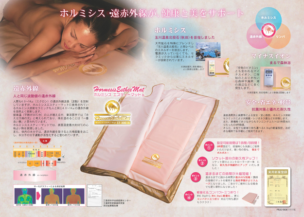 美品 ピュアルネッサンス ホルミシス エスティーマットカバー ピュア