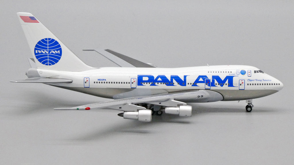 Pan Am Boeing 747SP N533PA Clipper Young America 50th JC Wings