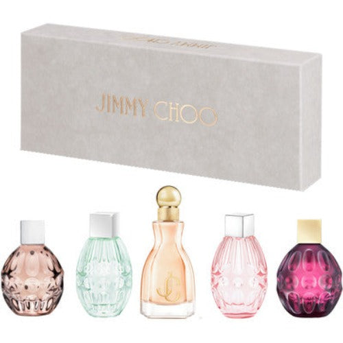 Jimmy Choo Variety 5 Piece Mini Gift Set For Women With 0.15 Oz Minis