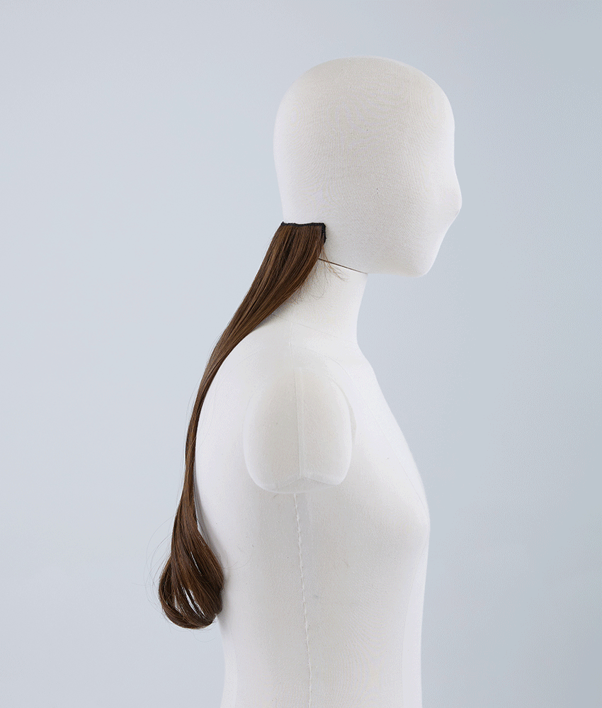 エクステ）ルーズパーマ Vライン6ピース（モースト原糸）