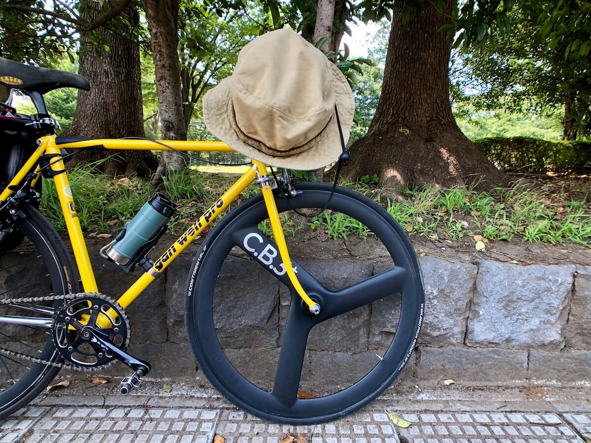 レビュー】我がピストへDINERオリジナルバトンホイールC.B.3+を装着