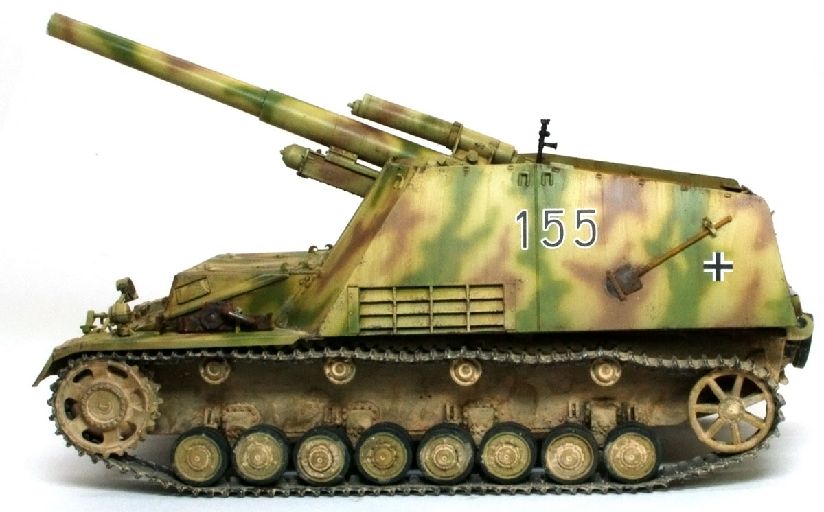 プラモ日記 » ドイツ・15cm自走重榴弾砲フンメル後期型 その13 完成!!