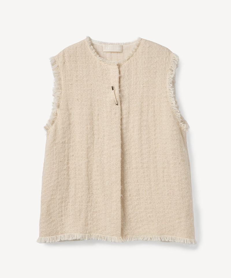 ツイードベスト / オーガニックコットン – PRISTINE