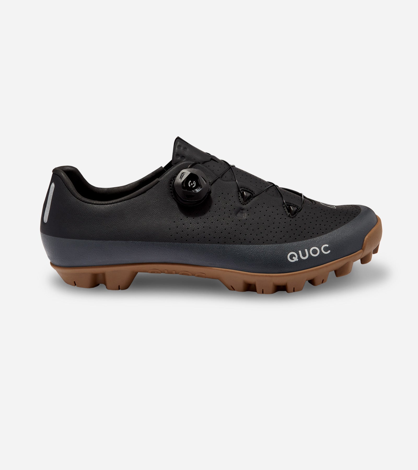 Gran Tourer II All-Terrain Gravel Bike Shoes - Black Gum | QUOC