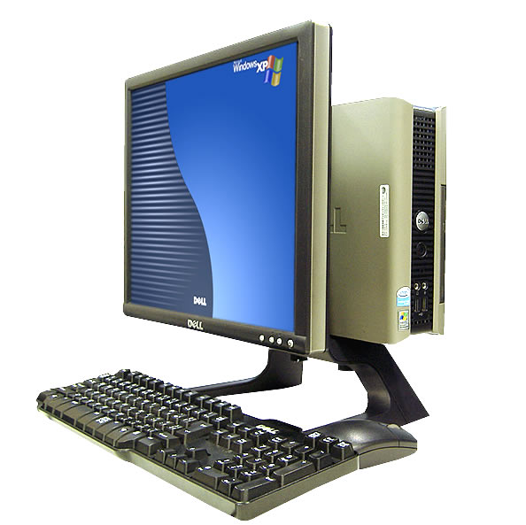 DELL Optiplex GX620 【超コンパクトPC・17インチ液晶セット】 | 中古
