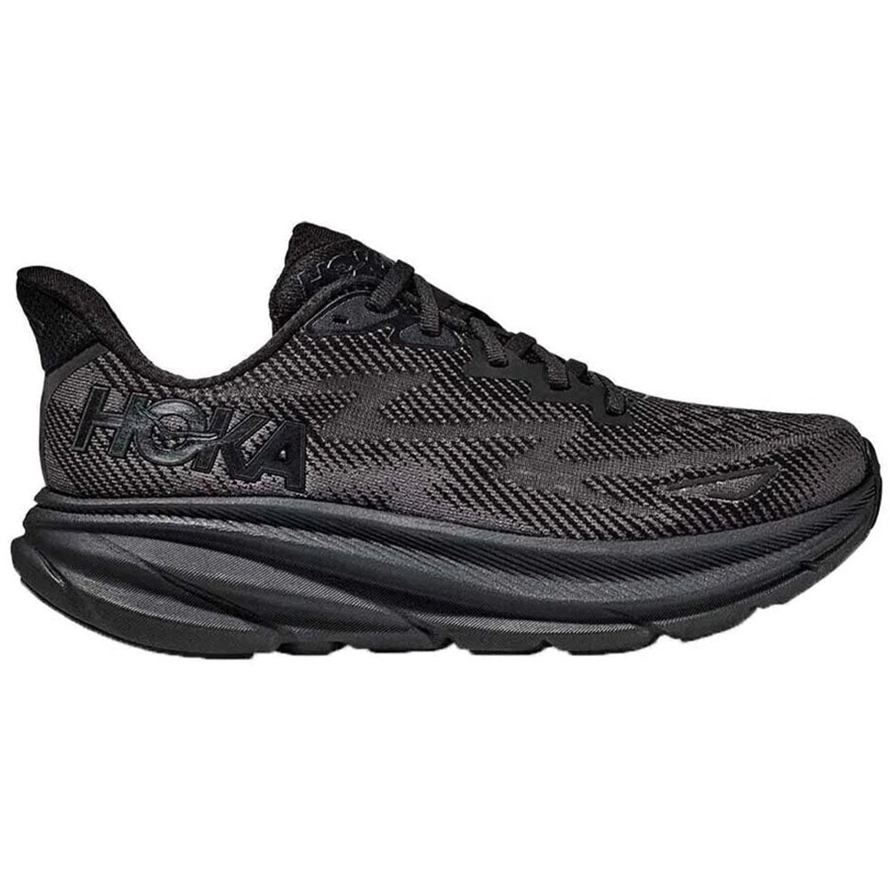 Men's HOKA ONE ONE Clifton 9 - Black - Pacers Running Online Store