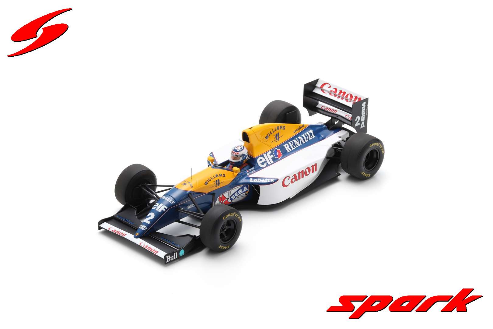 2025年5月発売予定】 Spark 18S732 1/18 Williams FW15C No.5 Winner