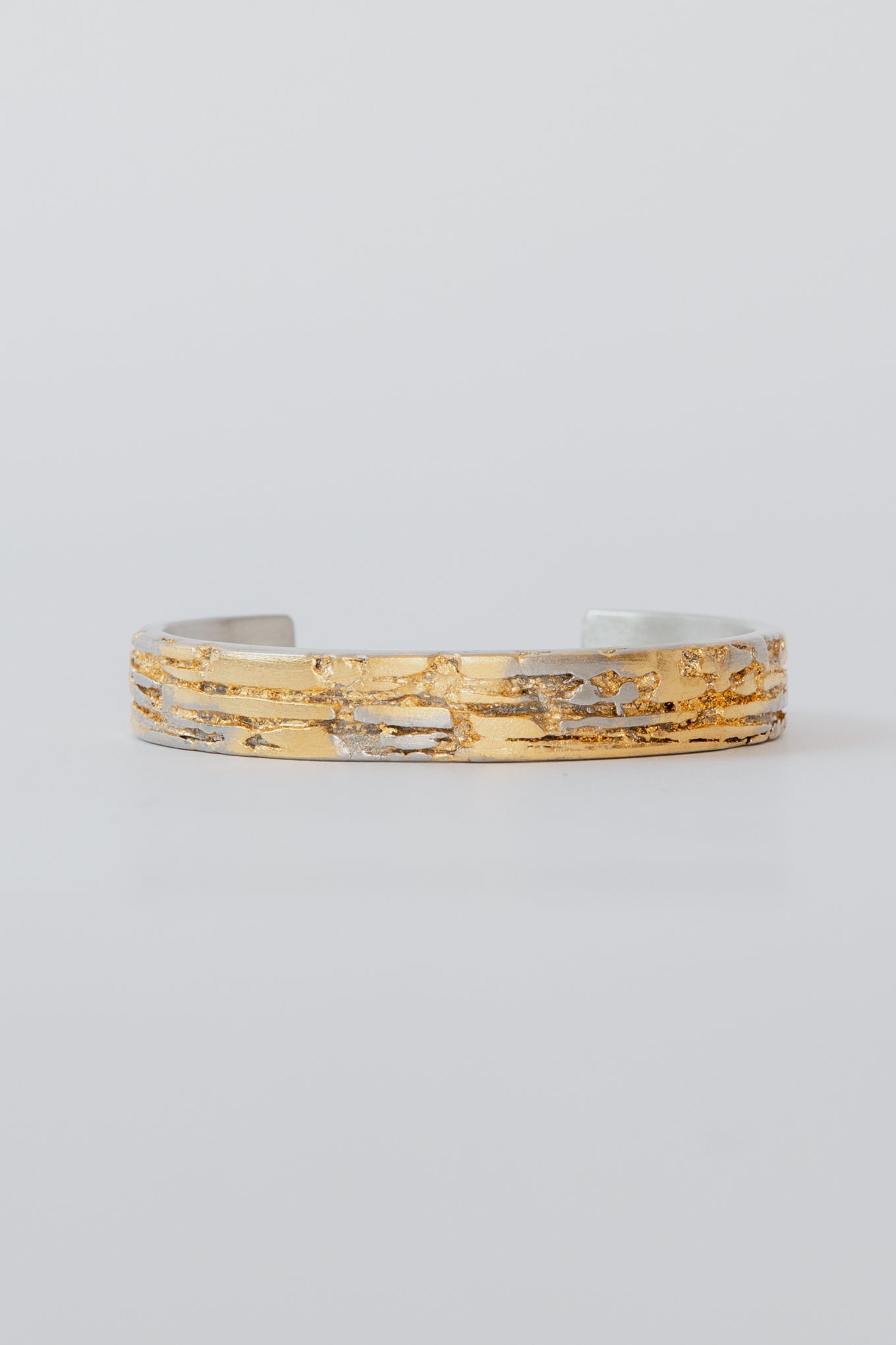NARROW BANGLE / TIN×GOLD – RAINMAKER KYOTO