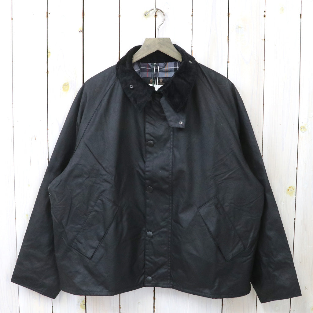 Barbour (バブアー) : OS TRANSPORT WAX (BLACK) – Reggieshop