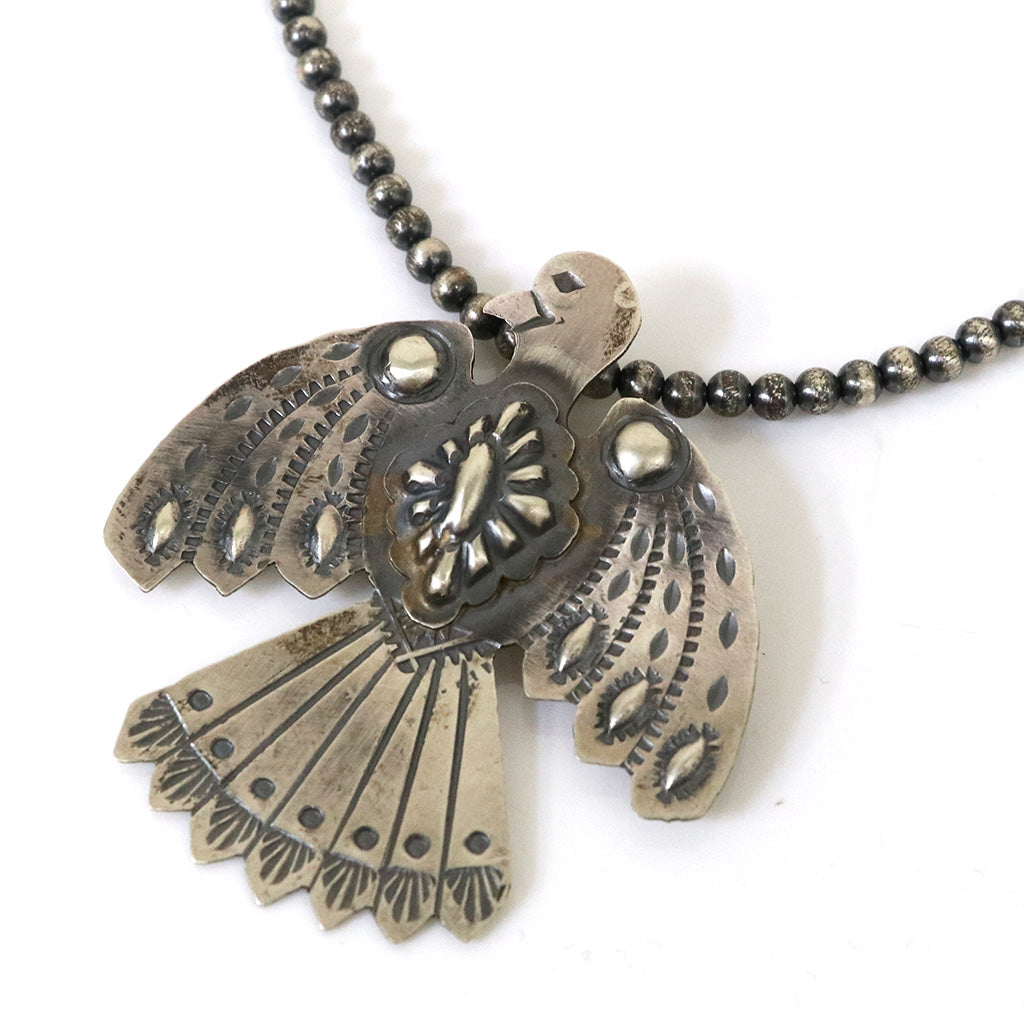 Indian Jewelry : Navajo Tim Yazzie Thunderbird Necklace – Reggieshop