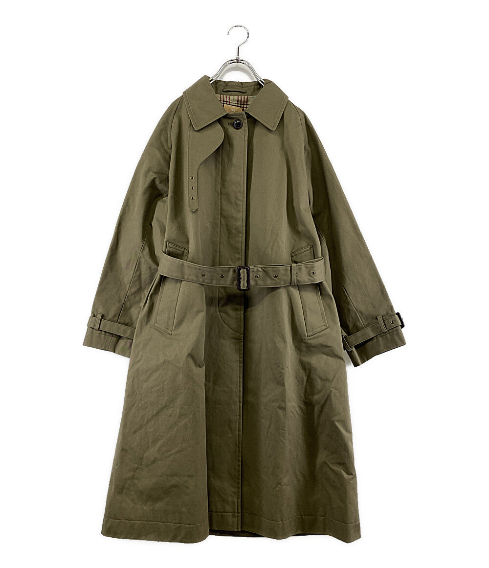 美品 Nigel Cabourn トレンチコート 8045-08-00001 カーキ レディース