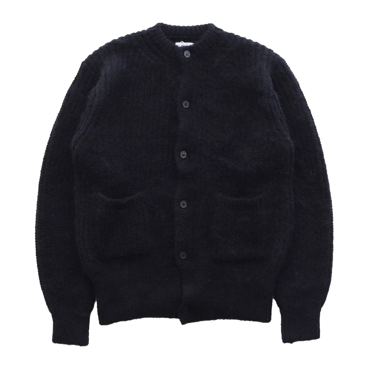 Mohair Cardigan #BLACK [AL23S-KN01] - Allege（アレッジ）23aw 通販