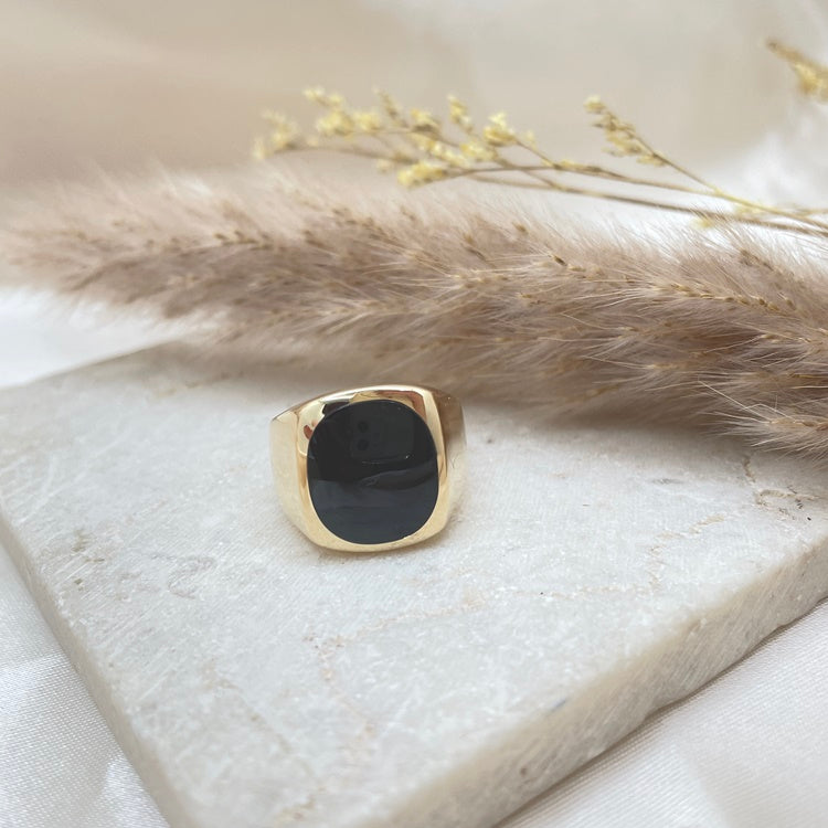 K18 リング オニキス CJ0391 – ジュエリーショップ ロンド