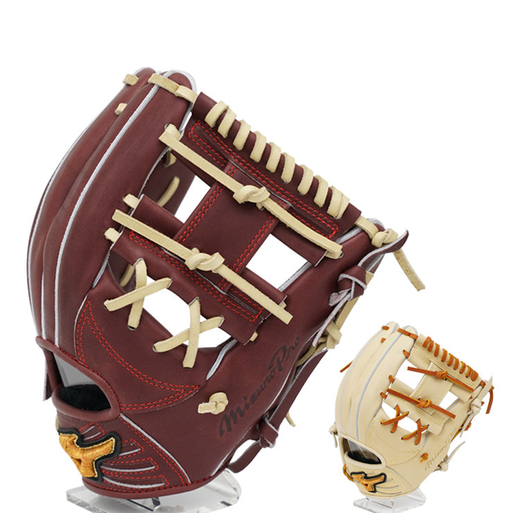 ミズノプロ 硬式グローブ投手用希少モデル 波賀JAPAN BBSショップ限定