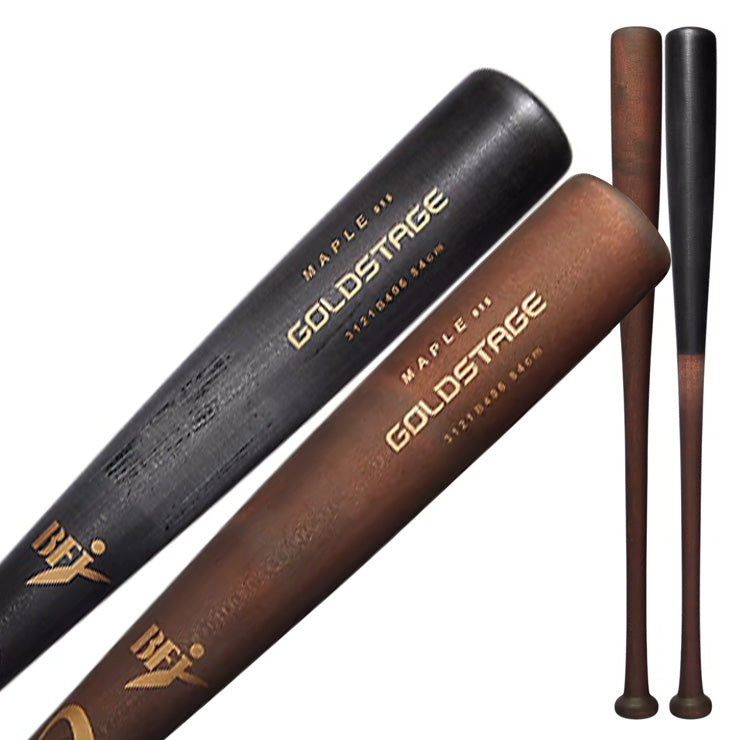 2025モデル】アシックス 硬式 木製バット メイプル製 ゴールドステージ