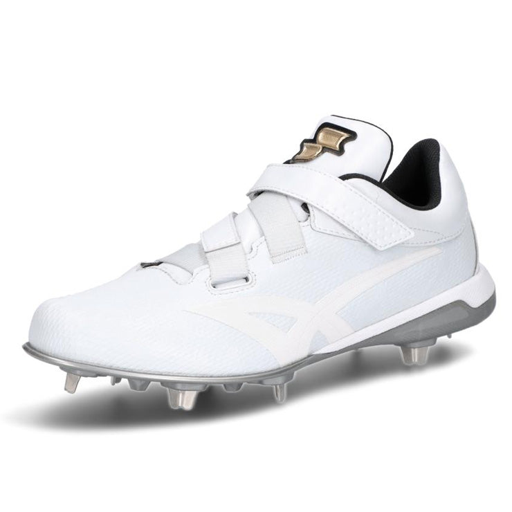 2025モデル】SSK 野球 白スパイク 金具スパイク マジックベルト