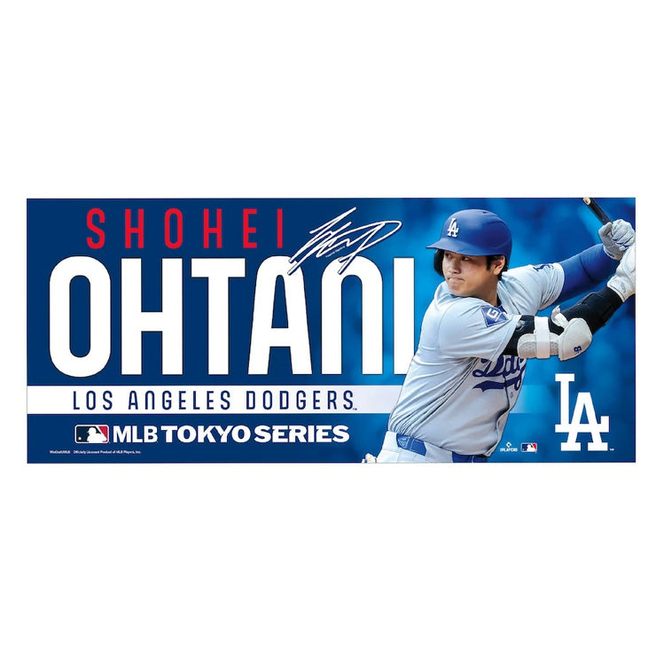 大谷翔平 MLB Tokyo Series 2025 フェイスタオル 応援タオル 34×78cm