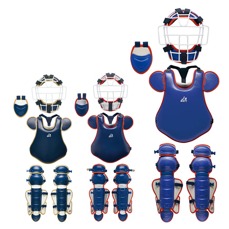2025モデル】ゼット ソフトボール用 キャッチャー防具 4点セット