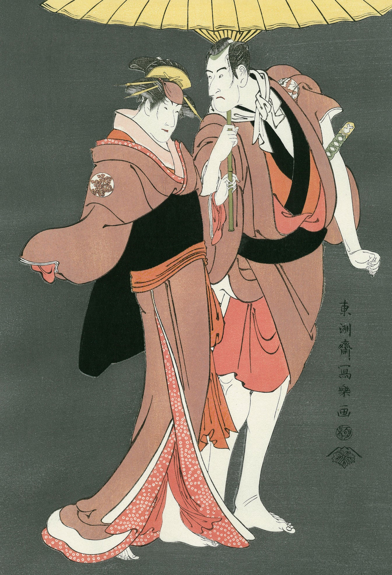 Toshusai Sharaku（東洲斎写楽） 東洲斎写楽「三代目市川高麗蔵 中山