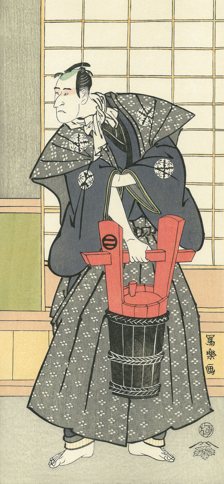 Toshusai Sharaku（東洲斎写楽） 東洲斎写楽「三代目市川高麗蔵 小山田