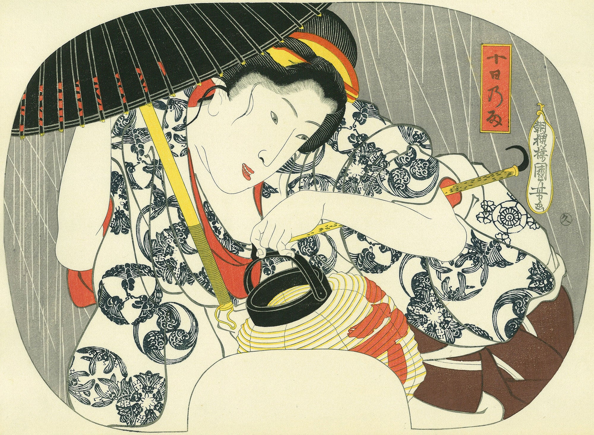 Utagawa Kuniyoshi（歌川国芳） 歌川国芳「十日の雨」｜オンライン