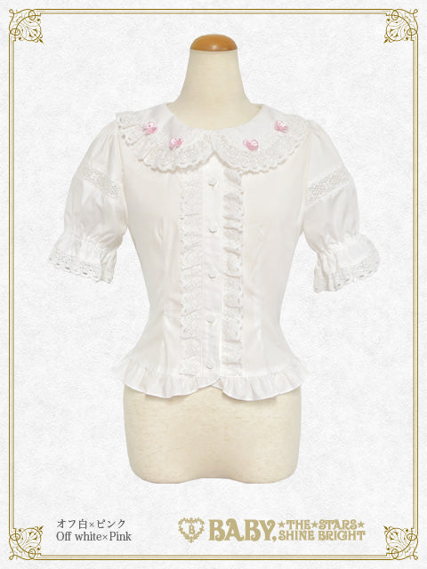 ミニリボン五分袖ブラウス – BABY, THE STARS SHINE BRIGHT