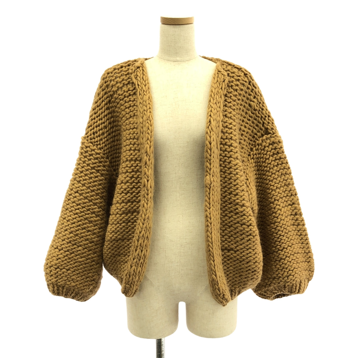 Maiami basic / マイアミベーシック | ウール ニット カーディガン | F