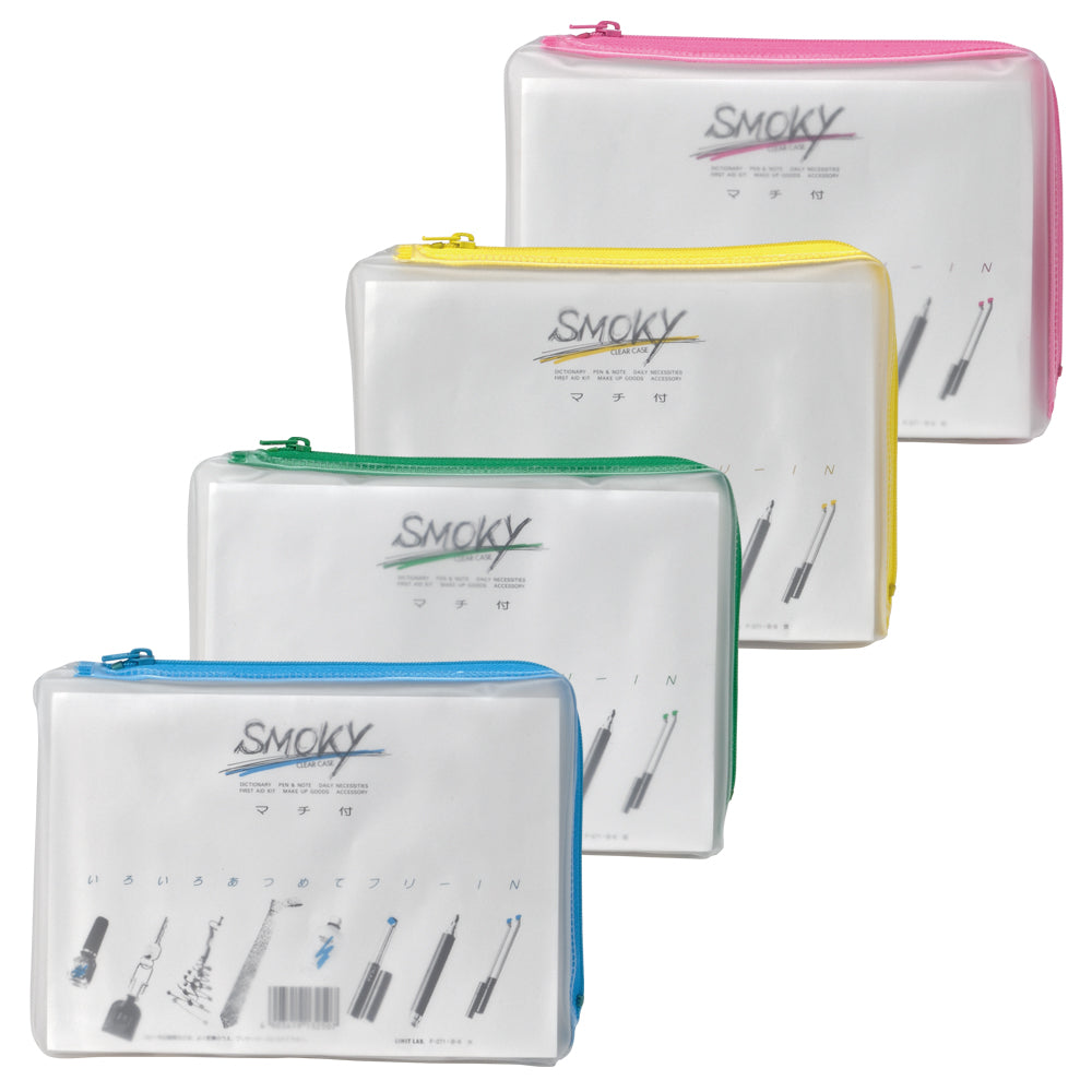 クリヤーケース・スモーキィ（マチ付） B6