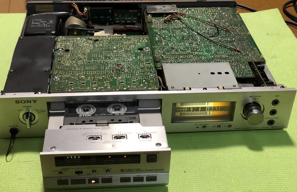 TC-K88ソニーカセットデッキ修理のはなし: SUDOTECK