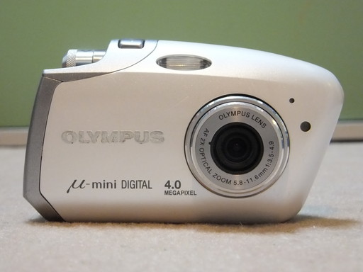 OLYMPUS μ-mini DIGITAL - オールドデジカメを楽しもう！