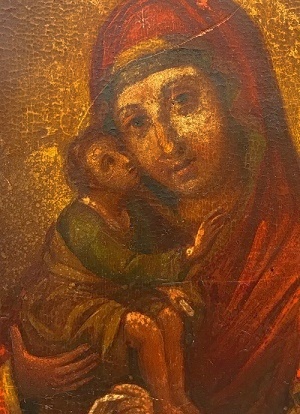 フィリピンイコン板画 聖母C フィリピンイコン板画聖母C