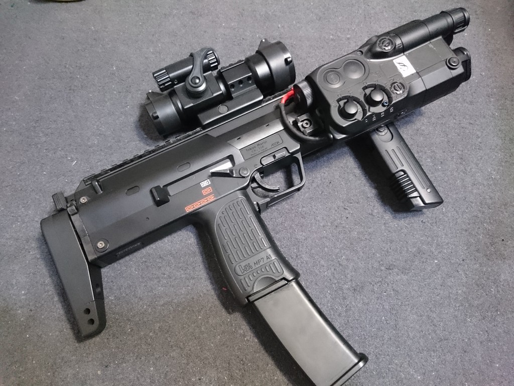 マルイ MP7A1】外部バッテリー用配線のススメ① 導入&パーツ選定篇