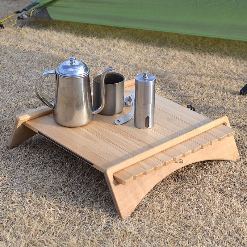 196ひのき ソロキャンプテーブル – Green Seeds Store