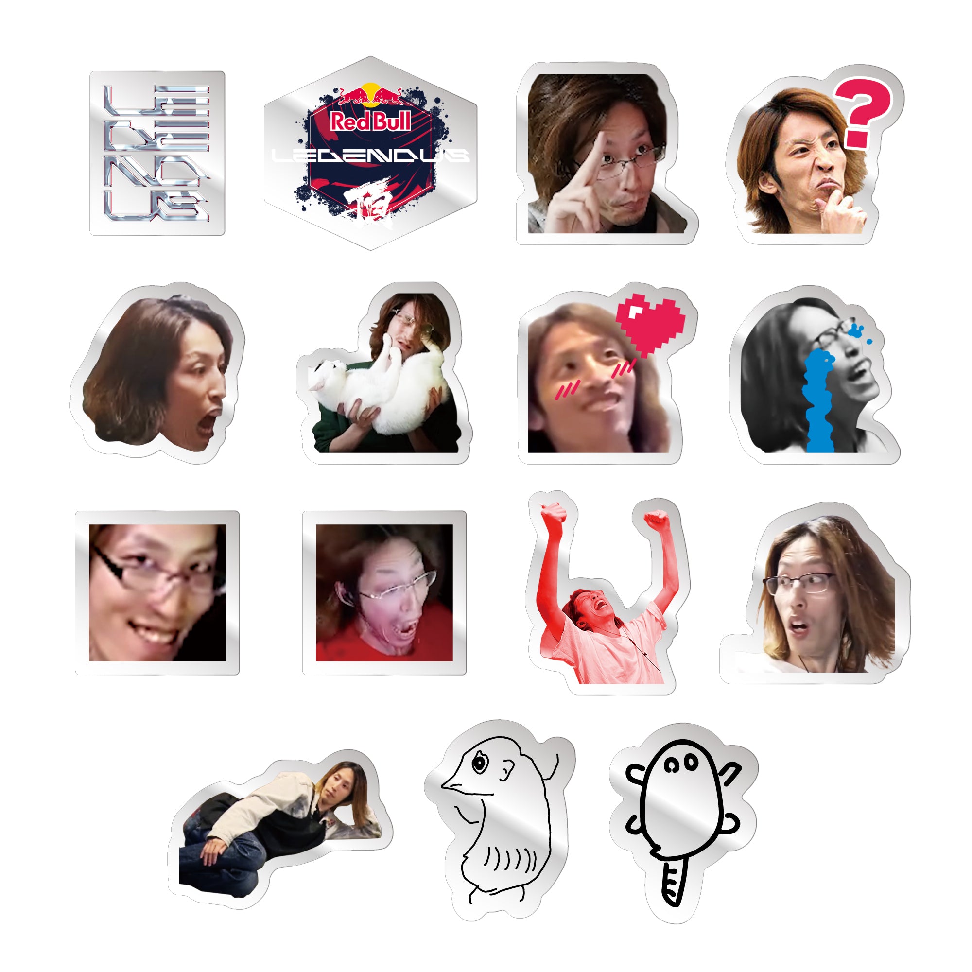 LEGENDUS 頂 アクリル キーホルダー キーチェーン 釈迦 SHAKA LEGENDUS